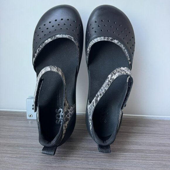 SAS Eden Gravity Women's Mary Jane Shoes $200 Black Mamba - Picture 5 of 14